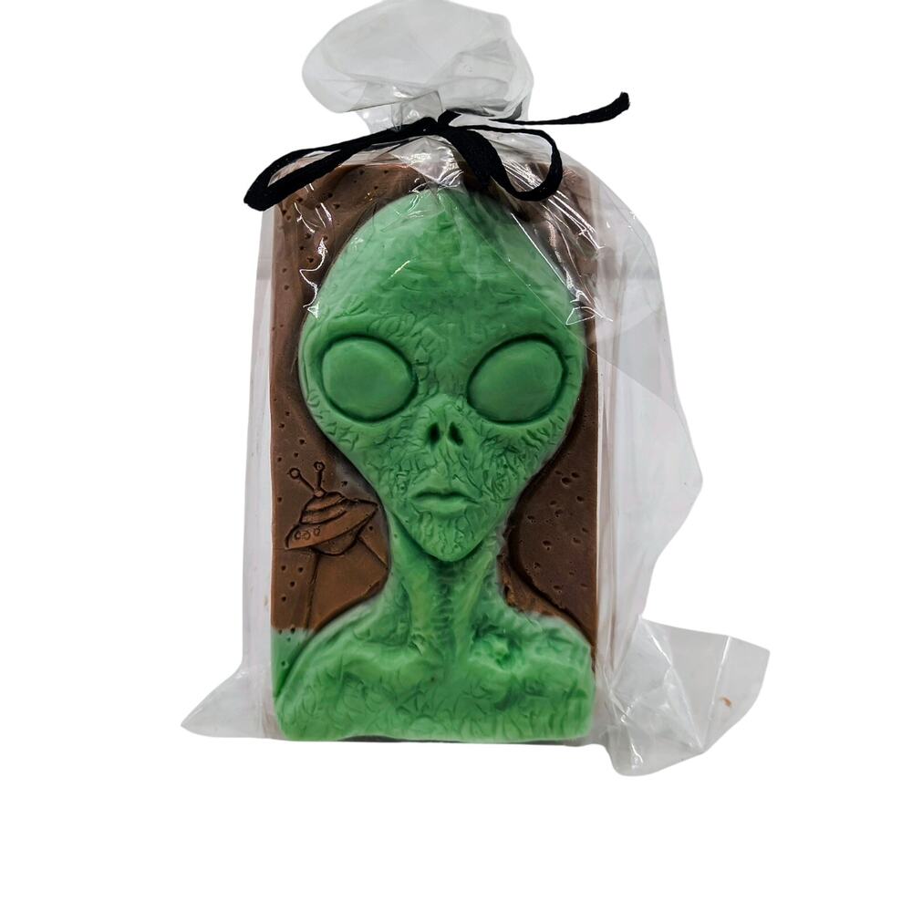 Alien Themed Bar of Soap: Candy Crush Scented Glycerin
